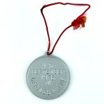 DDR Medaille Plakette 20 Jahre Teich- u Anlagenfest Geringswalde 1976