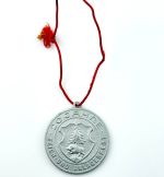 DDR Medaille Plakette 20 Jahre Teich- u Anlagenfest Geringswalde 1976