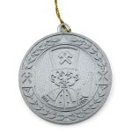 DDR Medaille Plakette IV. Freiberger Bergstadtfest 1987