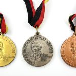 DDR 3 Medaillen GST Bezirksmeisterschaft Leipzig Gold, Silber, Bronze