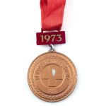 DDR Medaille Deutsches Rotes Kreuz 1973 Bronze 3. Platz Halsband
