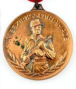 DDR Medaille V. Bezirksspartakiade Leipzig 1972 Halsband