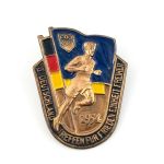 DDR FDJ Massensportabzeichen II. Deutschlandtreffen Berlin 1954 Bronze
