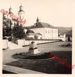 Deutsches Denkmal an der Kirche in Kremianez bei Dubno Ukraine Ostfront