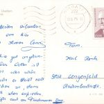 AK DDR Ückeritz Usedom Strand Klause Mecklenburg-Vorpommern 1975 gelaufen
