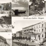 AK DDR Sellin Rügen Erholungsheim Hotel Frieden Mecklenburg-Vorpommern 1984