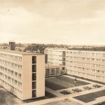 AK DDR Köthen Pädagogisches Institut Studentenwohnheime Sachsen-Anhalt Postkarte