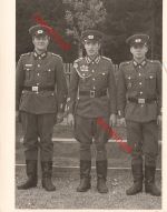 DDR NVA GT Foto Unteroffizier Feldwebel, Gefreiter und Soldat Grenztruppen