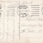 AK Der Soldat ist der schönste Mann kleiner Bube vor Spiegel Dolch 1917 gelaufen