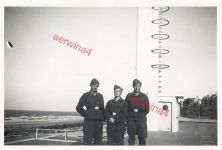 Deutsche Soldaten am Aussichtsturm La Panne Flandern Belgien