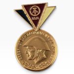 DDR NVA Reservistenabzeichen 1966-1989 in Bronze