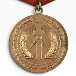 DDR MdI Verdienstmedaille der Kampfgruppen der Arbeiterklasse in Bronze