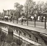 DDR AK Werder Havel Inselbrücke Oldtimer Brandenburg Postkarte