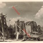 Foto Deutsche Pioniere bauen zerstörte Pruth-Brücke Cernowitz Ukraine Ostfront
