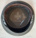 DDR NVA LaSK Schirmmütze für Offiziere der Landstreitkräfte 1970 Gr. 55 TGL