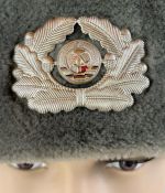 DDR NVA Wintermütze Pelzmütze 1983 Größe 58