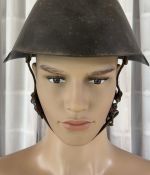 DDR NVA Stahlhelm Größe I 1957 3 Nieten