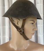 DDR NVA Stahlhelm Größe I 1957 3 Nieten