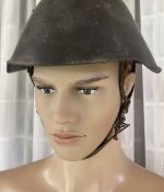 DDR NVA Stahlhelm Größe I 1957 3 Nieten