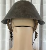 DDR NVA Stahlhelm Größe I 1957 3 Nieten