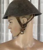 DDR NVA Stahlhelm Größe I 1957 3 Nieten