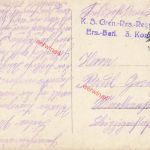 Fotokarte 1.WK Deutscher Soldat Gren.-Res.-Regt. 100 Schwersenz bei Posen
