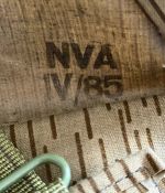 DDR NVA UTV Strichtarn Gasmaskentasche 1985