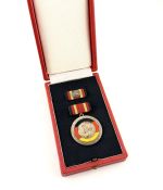 DDR Verdienstmedaille der Deutschen Demokratischen Republik mit Etui