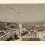 Blick auf die zerstörte Stadt Feodosia Krim Ukraine Ostfront