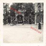Springbrunnen am Park in Nancy Lothringen Frankreich