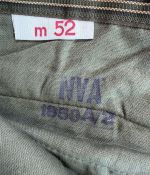 DDR NVA LaSK Uniform Hose Offizier Landstreitkräfte Gr. m52 1977
