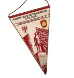 DDR Wimpel Deutscher Schützenverband Bezirksfachauschuss Halle GST