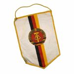 DDR Wimpel 44. Weltmeisterschaft im Sportschiessen Suhl 1986