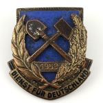 DDR Abzeichen für ausgezeichnete Leistungen im Dienst für Deutschland 1953
