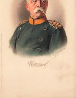 AK 1.WK Fürst Bismarck Porträt Militär Kaiserreich Postkarte