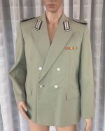DDR LaSK NVA Galajacke Gesellschaftsjacke Offizier Major Pioniere m52 1981
