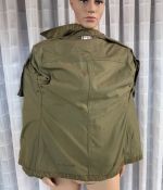 DDR NVA FDA Felddienst Jacke Strichtarn m48 1971