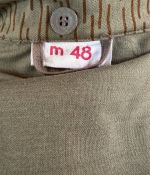 DDR NVA FDA Felddienst Jacke Strichtarn m48 1971