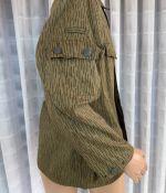 DDR NVA FDA Felddienst Jacke Strichtarn m48 1971