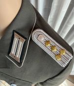 DDR NVA LaSK Uniformjacke Offizier Mot-Schützen Gr. g48 1974 Hauptmann