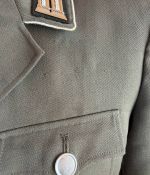 DDR NVA LaSK Uniformjacke Offizier Mot-Schützen Gr. g48 1974 Hauptmann