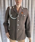 DDR NVA LaSK Uniformjacke Offizier Pioniere Gr. g48 1974 Oberleutnant