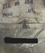DDR NVA LaSK Uniformjacke Offizier Medizinischer Dienst Mot Schützen m48-0 1978