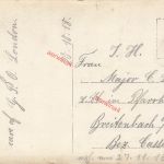 Fotokarte 1.WK deutsche Soldaten in Gefangenschaft POW.Arbeitskomp.14 Frankreich