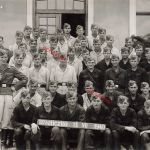 Deutsche Soldaten Luftwaffe in Wieliczka Polen 1940 Großfoto