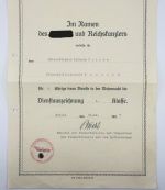 Großes Urkunden-Konvolut Wilhelm Fricke – Luftwaffe / F.A.S. Rerik / Flak / Ostmedaille