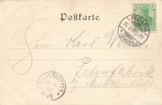 Blick auf Innsbruck Österreich Postkarte AK 1905