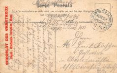 Middelkerke La poste. Boulevard Leopold II Postkarte AK