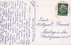 Blick auf die Eisenbahnstraße Homburg Saarland Postkarte AK 1910