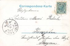 Deutsches Volkstheater in Wien Österreich Postkarte AK 1904